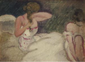 La Coiffure by Louis Valtat