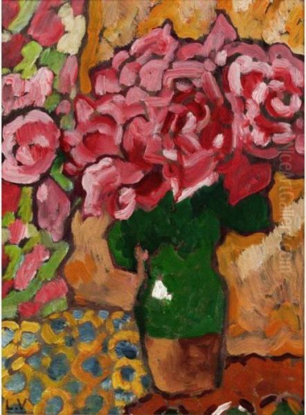 Nature Morte Au Fleurs Roses - view 1