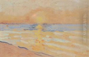 Coucher De Soleil by Louis Valtat