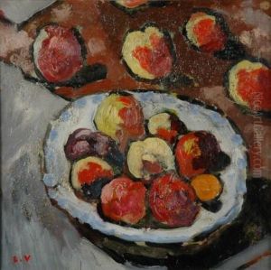 Still Life With Peaches