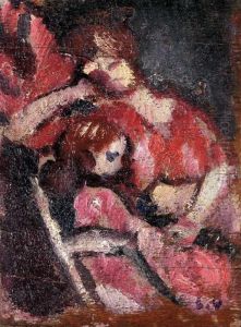 Mere Et Enfant by Louis Valtat