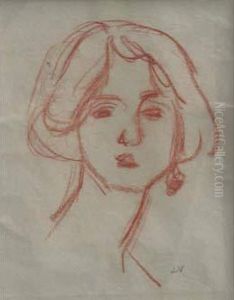 Portrait De Femme by Louis Valtat