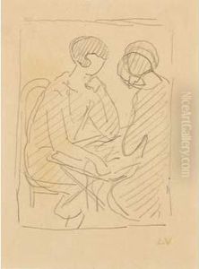 La Conversation by Louis Valtat