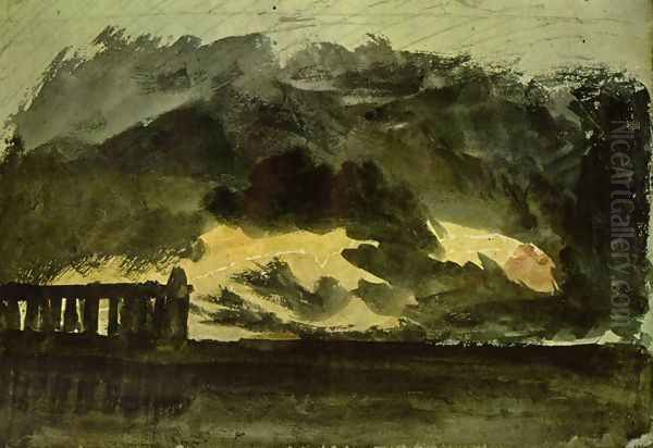 Paestrum in the storm - view 1