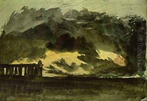 Paestrum in the storm by Joseph Mallord William Turner