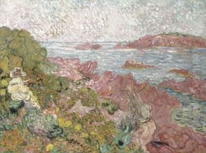 Au Bord De La Mer by Louis Valtat