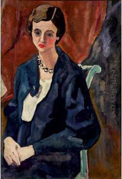 Femme Au Collier De Perles, Circa 1925 - view 1