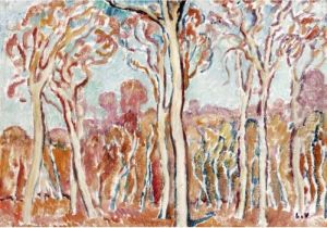 Les Arbres En Sologne by Louis Valtat