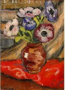 Vase D'anemones Vase D'anemones
