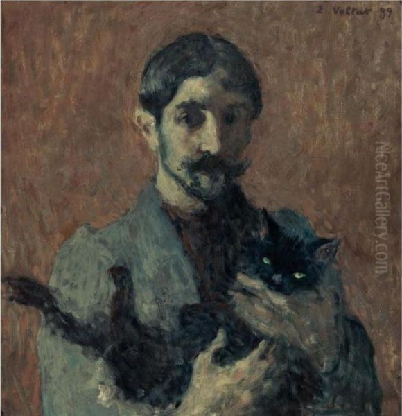 Autoportrait Au Chat - view 1