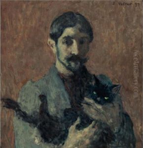 Autoportrait Au Chat