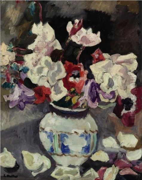 Vase D'anemones - view 1