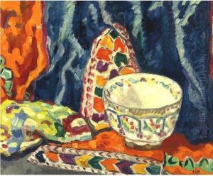 Potiche A La Draperie by Louis Valtat