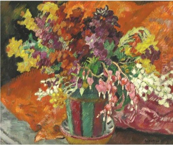 Bouquet Au Cache Pot De Metthey - view 1