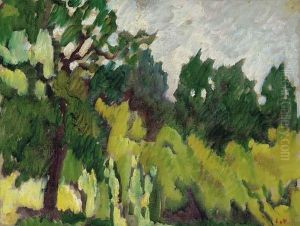 Les Arbres by Louis Valtat