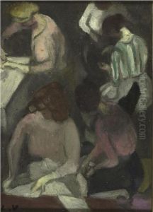 Les Couturieres by Louis Valtat