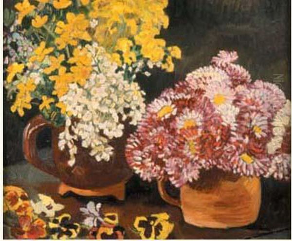 Nature Morte Aux Pots De Fleurs - view 1