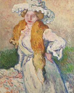 Femme Au Renard by Louis Valtat