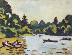 Bois De Boulogne by Louis Valtat