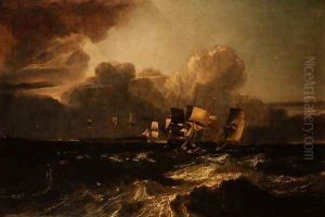 Ships Bearing up for Anchorage by Joseph Mallord William Turner