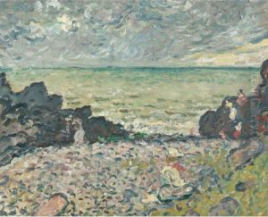 Au Bord De La Mer by Louis Valtat