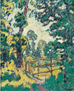 La Barriere Du Pre En Normandie by Louis Valtat