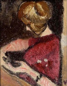 Jeune Femme Au Chignon by Louis Valtat