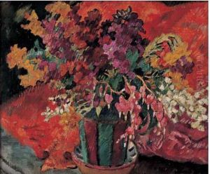 Pot De Fleurs by Louis Valtat