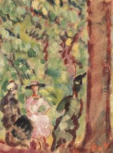 La Conversation Au Bois by Louis Valtat