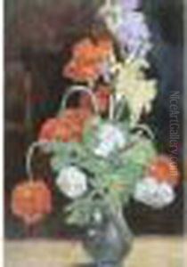 ?bouquet De Tulipes Et Iris?, Circa 1930 by Louis Valtat