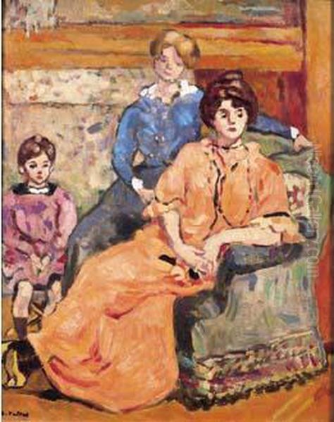 La Robe Rose (la Famille De L'artiste) - view 1