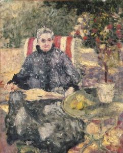 Femme Au Jardin