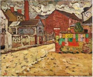 La Rue Aux Affiches by Louis Valtat