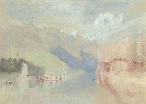 A view on the Rhine by Joseph Mallord William Turner