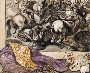 Nature Morte A La Conque-hommage A Delacroix Nature Morte A La Conque-hommage A Delacroix