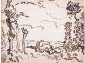 La Maison De Choisel, Circa 1930 by Louis Valtat