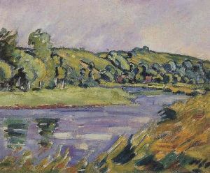 Bord De Riviere by Louis Valtat