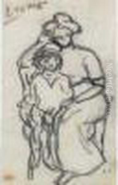 Femme A L'enfant - view 1