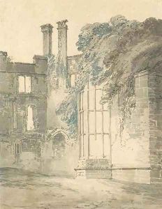 Interior of Raglan Castle, South Wales by Joseph Mallord William Turner