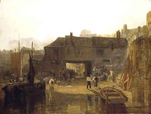 Saltash with the Water Ferry 1811