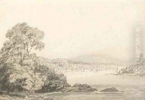 An estuary, possibly Darmouth by Joseph Mallord William Turner