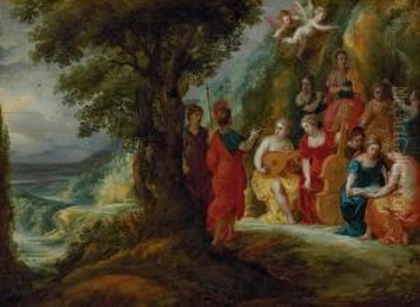 Apollo And The Muses - view 1