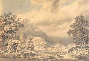 Looking south into Borrowdale, Lake District by Joseph Mallord William Turner