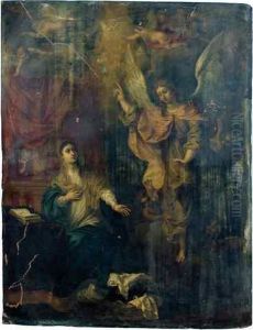 L Annonciation by Hendrik van Balen