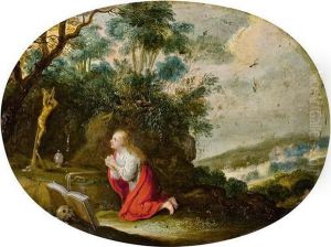 Maria Magdalena Als Einsiedlerin by Hendrik van Balen