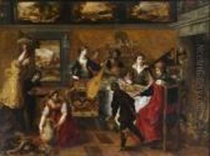 Allegorie Des Quatre Saisons by Hendrik van Balen
