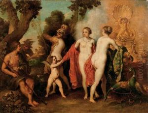 The Judgement Of Paris by Hendrik van Balen