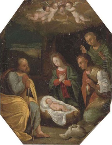 The Adoration Of The Shepherds - view 1