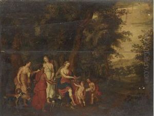 Diana And Her Maidens After The Hunt Diana And Her Maidens After The Hunt