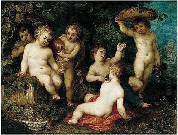 The Infant Bacchus - view 1